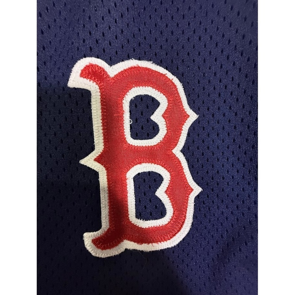 Vintage Majestic Boston Red Sox Jersey Mens M Navy MLB Made in USA - Picture 4 of 7